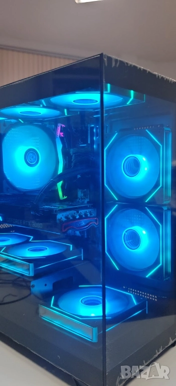 Продавам ТОП Геймърско РС Intel I5 14600K/32Gb D5/1Tb SSD Samsung/Evga 3080 10Gb/Гаранция, снимка 1