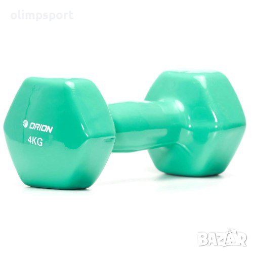Гира 4 кг ORION с винилово покритие, което я прави лесна за поддръжка и предпазва от евентуални нара, снимка 1