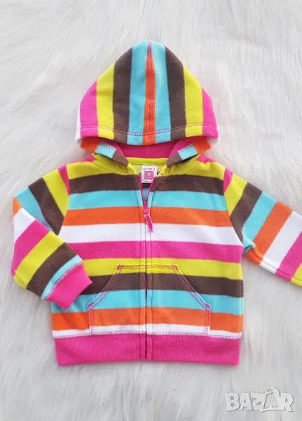 Бебешки суичър Carter's 6-9 месеца , снимка 1
