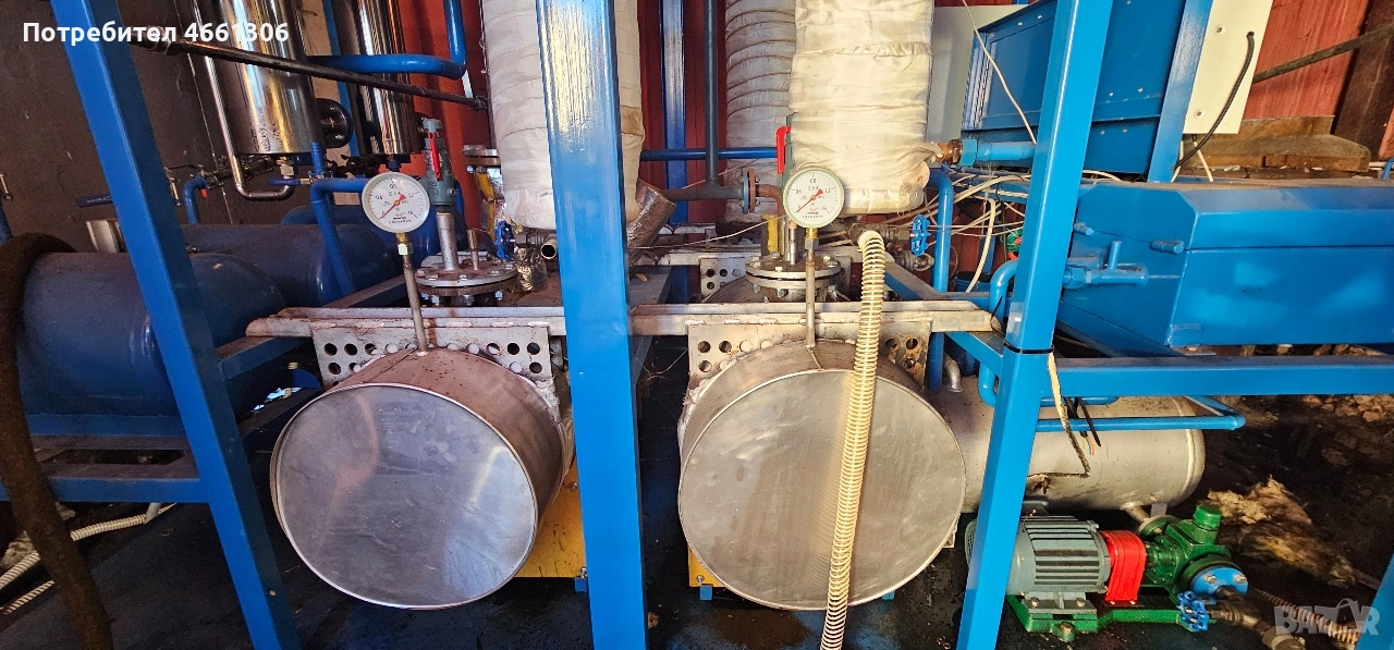 Инсталация(2024г) за рециклиране на отработено машинно масло за двигатели,нова с фактура, снимка 1