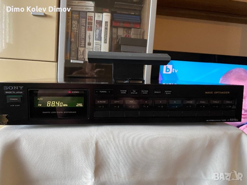 SONY ES 222 ES Tuner Радио Ресийвър Тунер., снимка 1