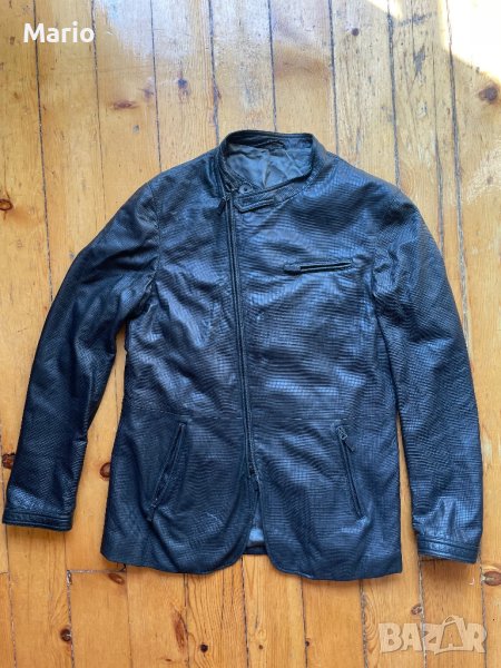 Giorgio Armani кожено яке L, снимка 1