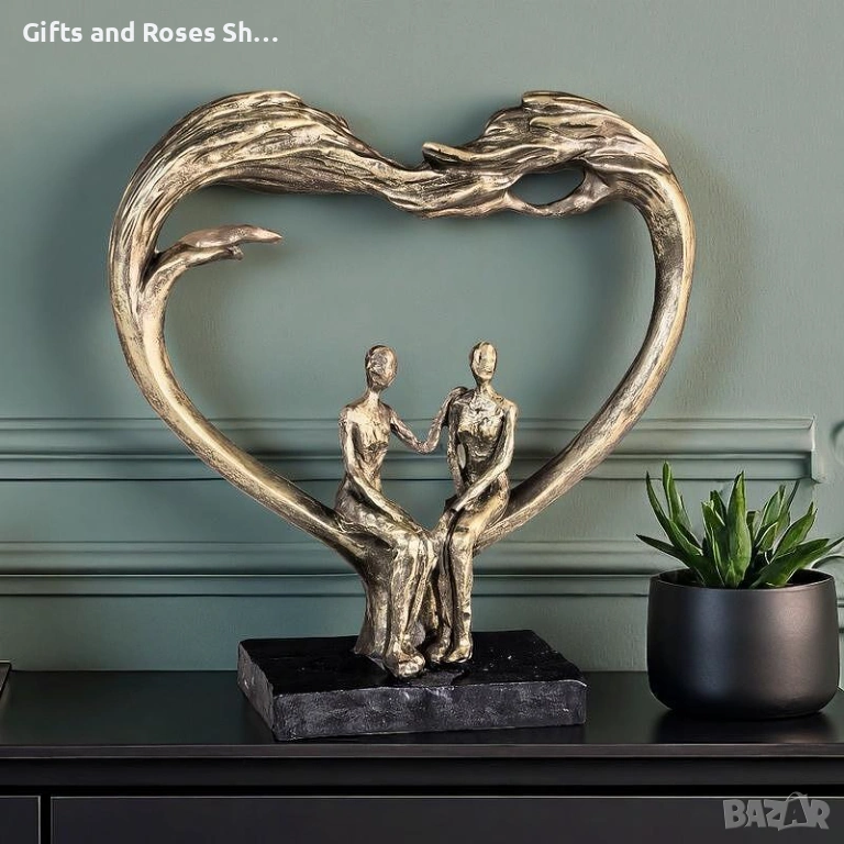 Декоративна статуетка Живот изпълнен с любов, снимка 1