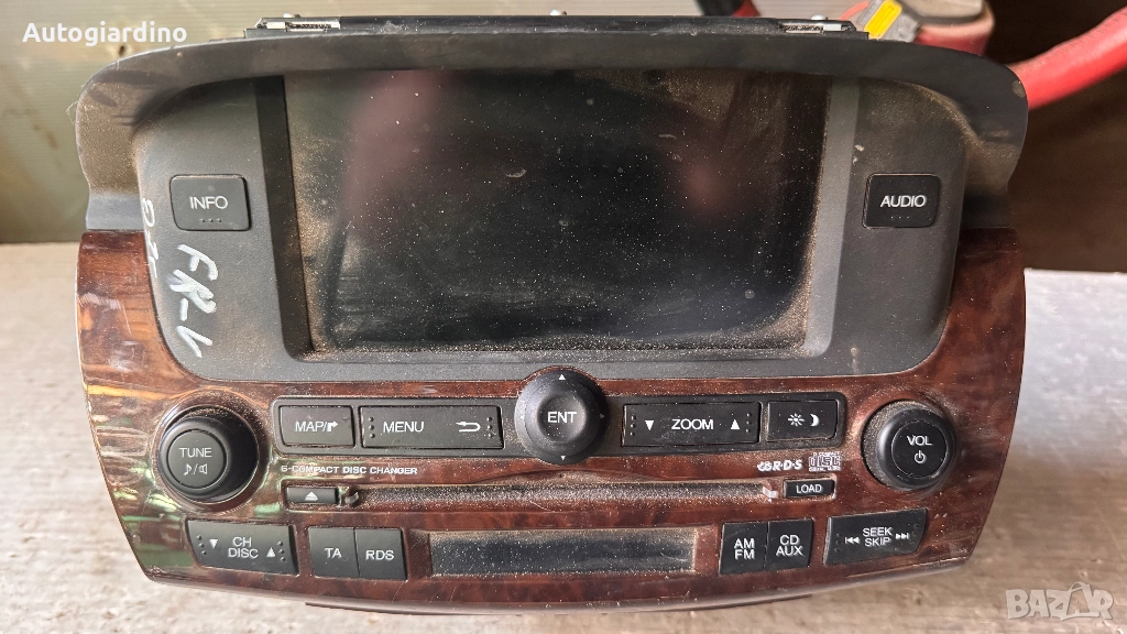 Оригинална Аудио / GPS и видео система за Honda FR-V 2007 - 5X285016  / DY-8E54HB-WBR, снимка 1