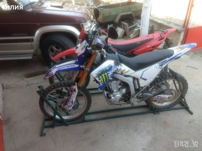 Стойка за превоз на кросови или ендуро мотори, снимка 1