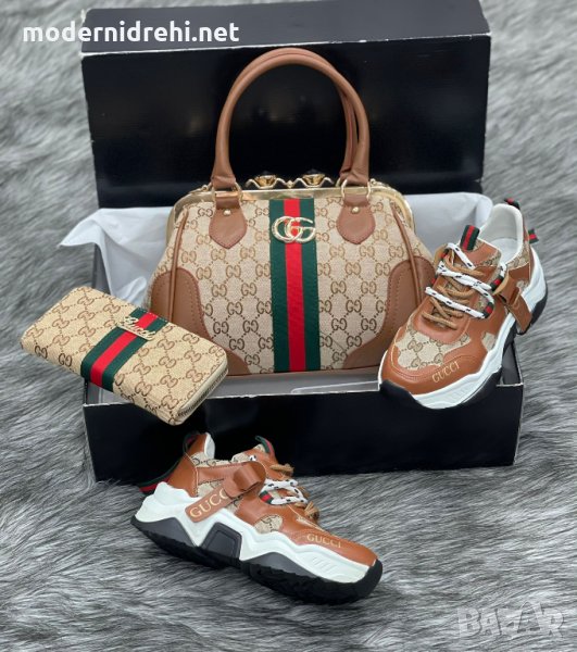 Дамски спортни обувки портфейл и чанта Gucci код 182, снимка 1