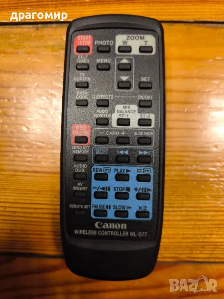 Canon WIRELESS CONTROLLER WL -D77 , снимка 1