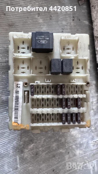 Контролен Модул (Бушонно Табло BSI / BSM ) за Ford Focus - 518234901 / 98AG14A073AH, снимка 1