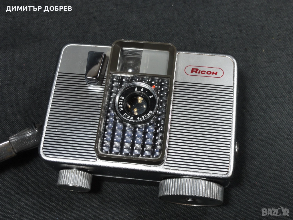 СТАР РЕТРО ЛЕНТОВ ФОТОАПАРАТ RICOH AUTO HALF, снимка 1