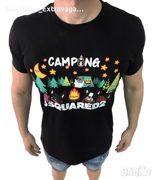 Мъжка тениска Dsquared Camping !!!, снимка 1
