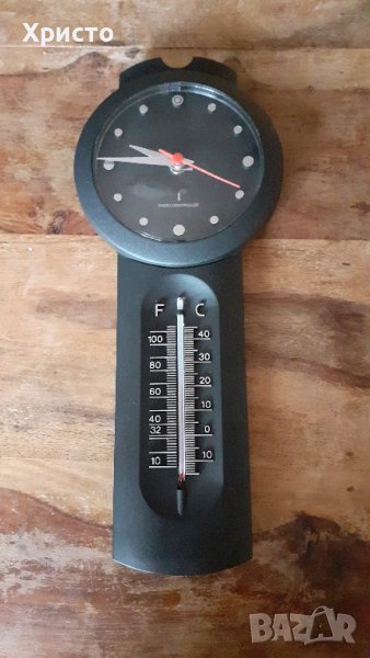 стенен часовник с термометър Хенкелс Henkels Германия, снимка 1