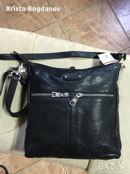 Дамска кожена чанта ,,ADAX”, снимка 1