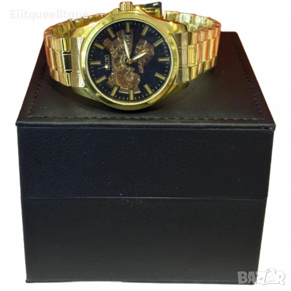 Луксозен златен часовник LEIYI - с прецизен циферблат, снимка 1