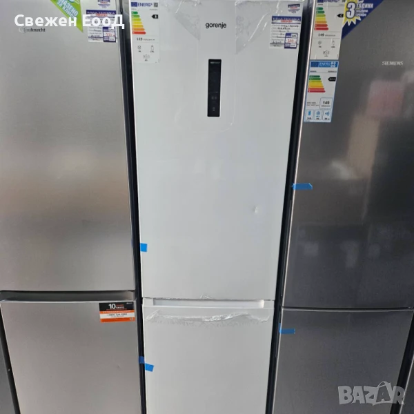хладилник с фризер GORENJE - 200см./ бял/, снимка 1