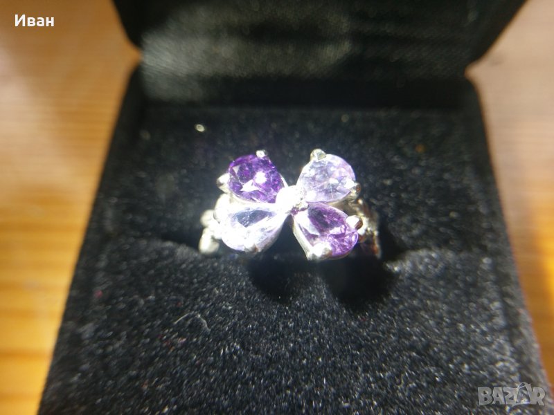 Сребърен пръстен , снимка 1