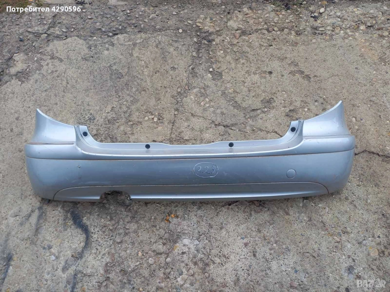 Задна броня за Mercedes A класа W169 / Мерцедес А класа до 2008г., снимка 1