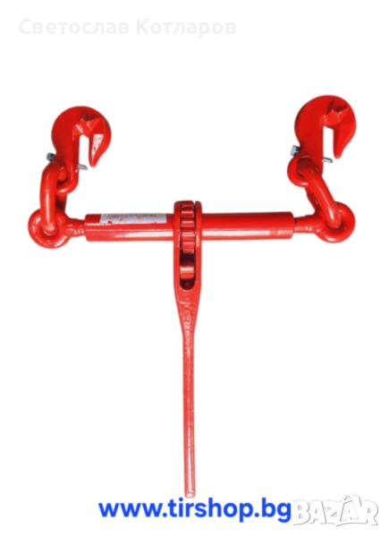 Верига за укрепване на товар с тресчотка сапан колан, снимка 1