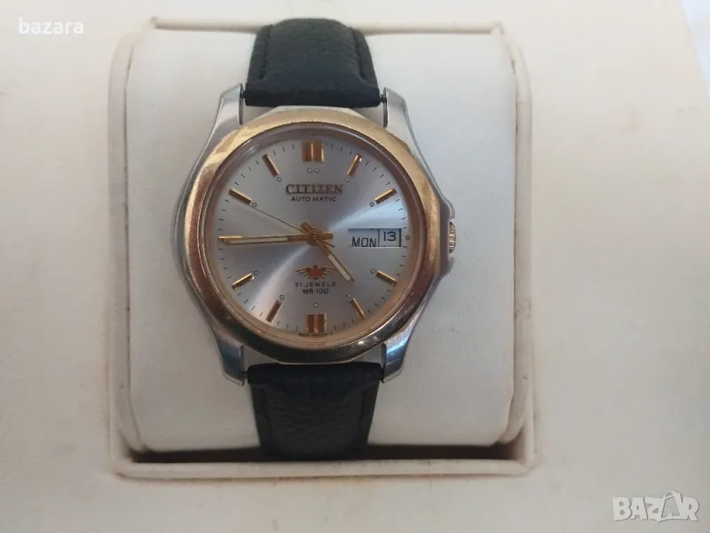 Ситизен автомат стомана и злато, снимка 1