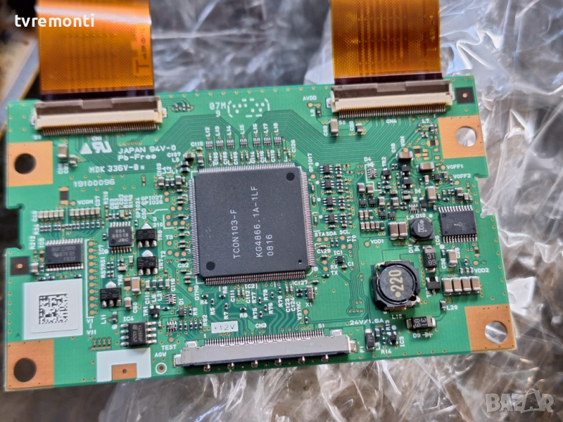 T-CON MDK336V-0n 19100096 за 32-инчов телевизор PANASONIC Модел TX-32LZD80F , с дисплей AX080F014A, снимка 1