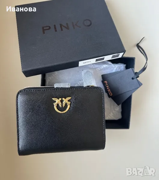 Дамско портмоне Pinko black, снимка 1