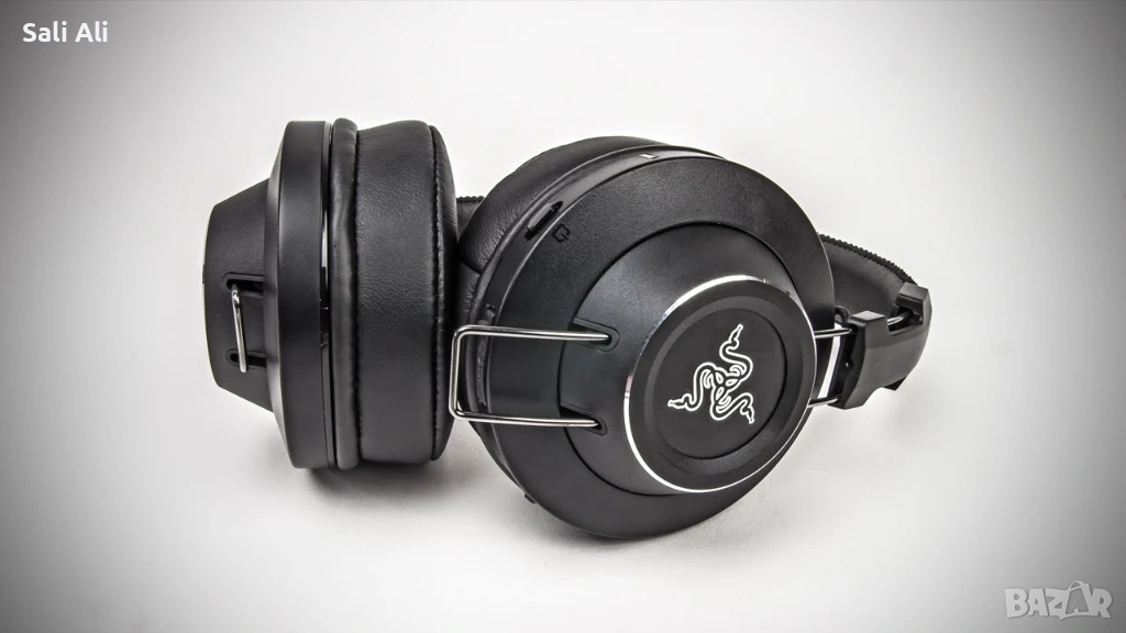 Razer Adaro Wireless слушалки, сменяеми възглавници, 15ч батерия, снимка 1