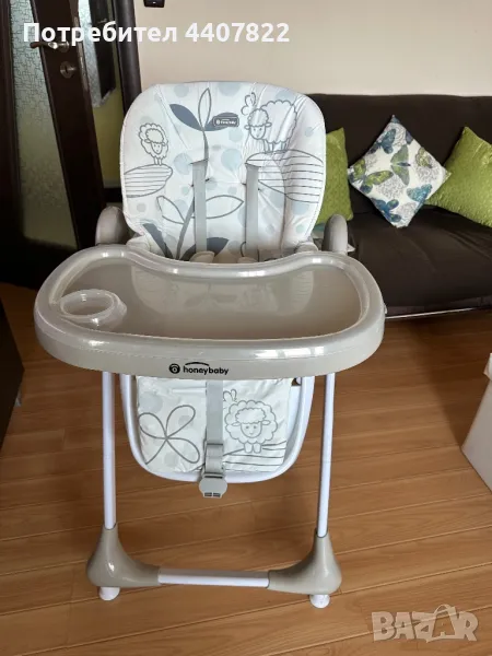 Детско столче за хранене, без забележки., снимка 1