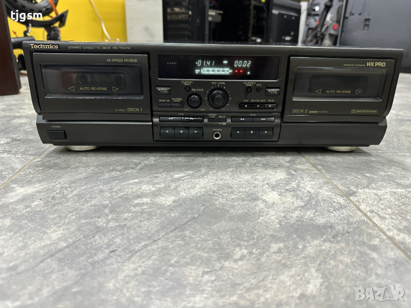 Касетен дек Теchnics Stereo Cassette Deck RS-TR474, снимка 1
