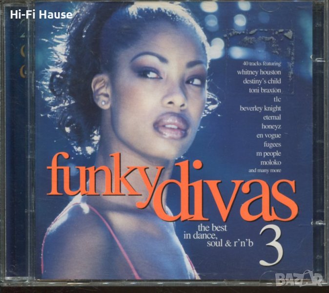 Funky Divas -the Best Dance-vol3-2 cd, снимка 1