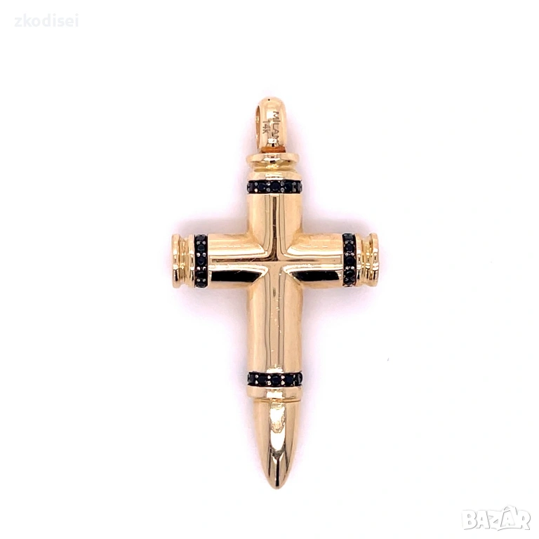 Златен медальон 7,27гр. 14кр. проба:585 модел:36355-3, снимка 1