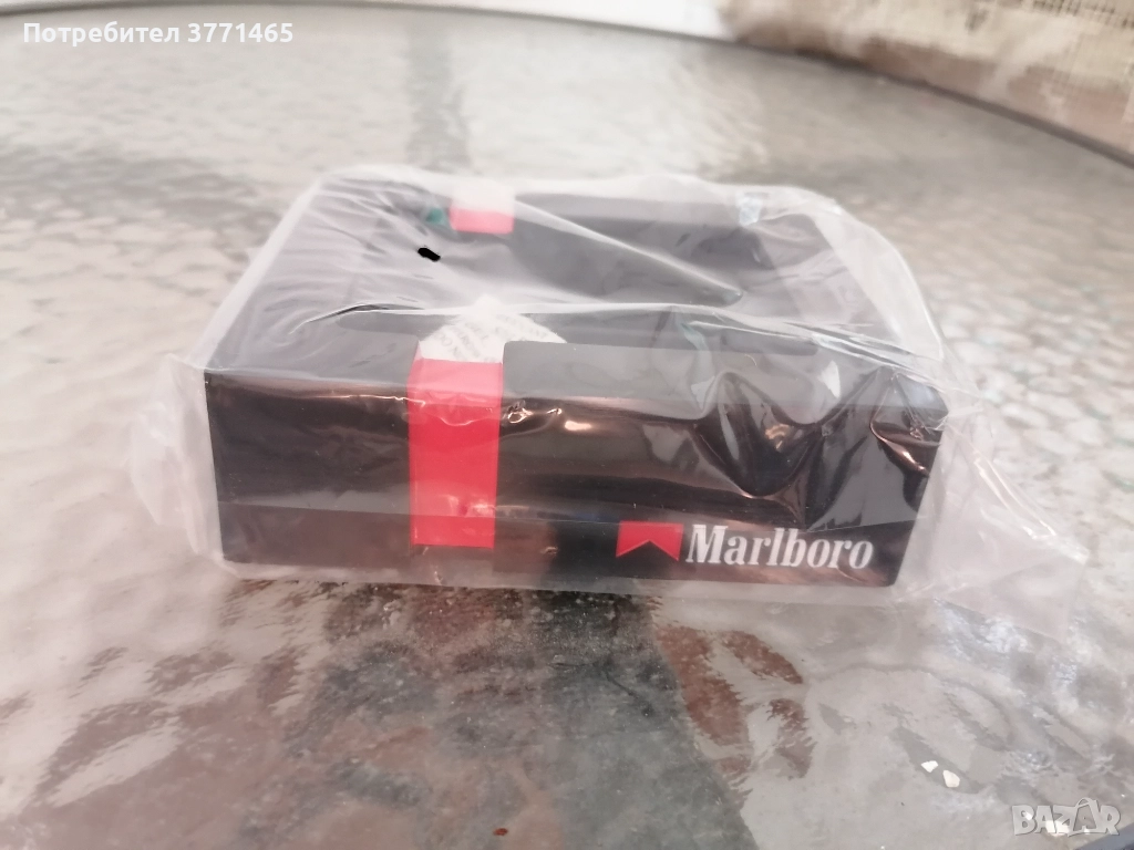 Метален пепелник Марлборо Рекламни пепелници, снимка 1