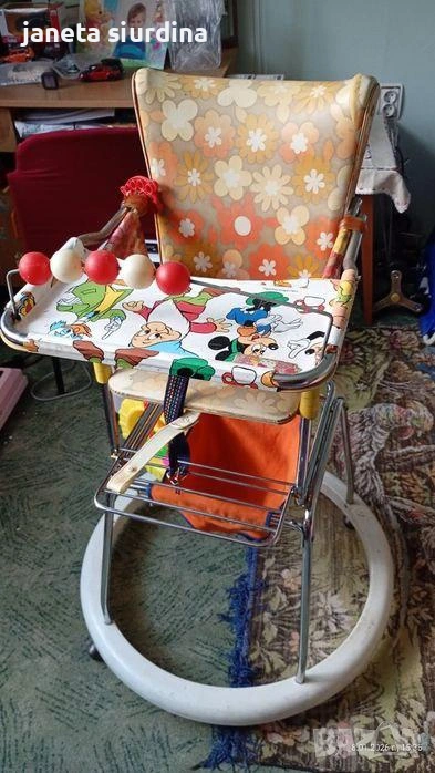 детско столче +приходилка, снимка 1