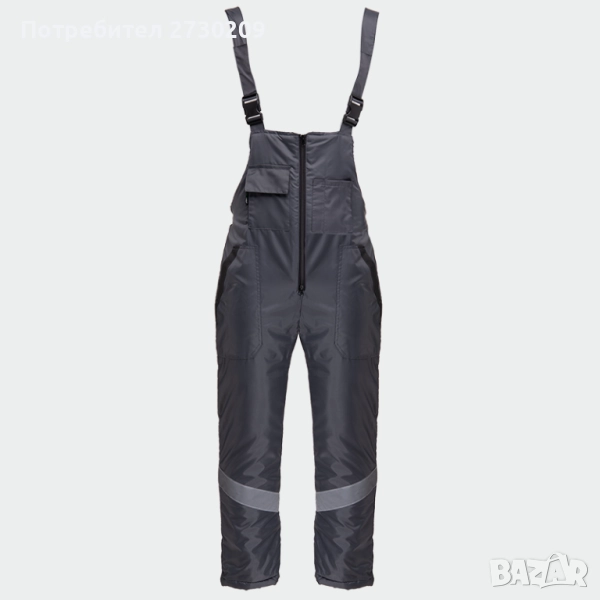 Зимен Работен Ватиран Водоустойчив Ветроустойчив Гащеризон BWOLF ATOM, снимка 1