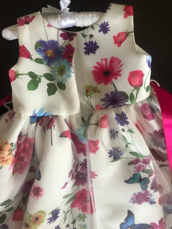 Страхотна детска рокля Monsoon на цветя и пеперуди в Детски рокли и поли в  гр. Бургас - ID29188590 — Bazar.bg