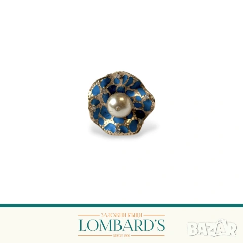 Златен пръстен 14 К, N:3139946, снимка 2 - Пръстени - 54042650