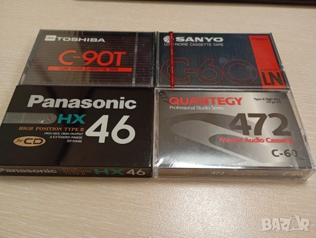 чисто нови касети SANYO C60 LN, снимка 2 - Аудио касети - 52049019