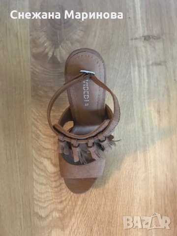 Сандали с ток, снимка 4 - Сандали - 29328036