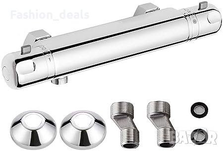 Нов MORADO Луксозен термостатичен стенен душ смесител Дом , снимка 3 - Други стоки за дома - 42446383