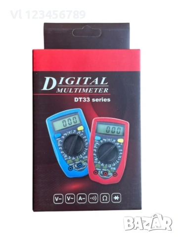 Мултицет - Мултимер DT-33D, снимка 2 - Други инструменти - 53905659