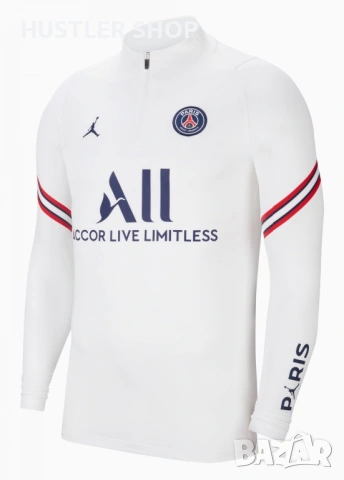 Мъжко горнище NIKE JORDAN PARIS SAINT GERMAIN. Размер М, снимка 6 - Спортни дрехи, екипи - 53939353