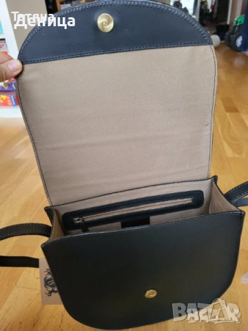 Кожена чанта Sid &Vain, снимка 3 - Чанти - 52137087