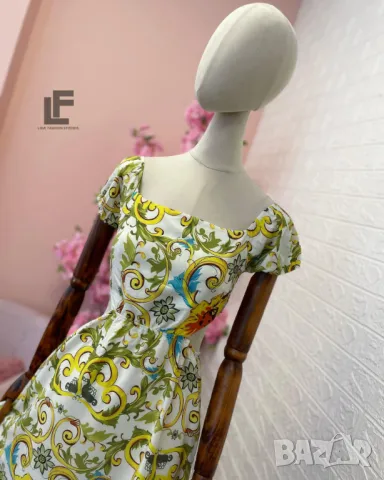 Рокля LFS Royal Gold 908 , снимка 2 - Рокли - 50435296