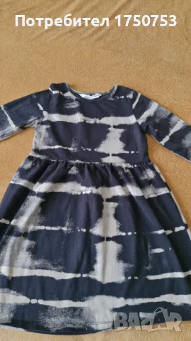 Памучна рокля H&M, снимка 4 - Детски рокли и поли - 48137101