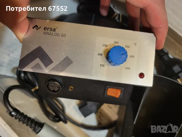 Станция за запояване Ersa ANALOG 60, снимка 5 - Поялници и запояване - 55970616