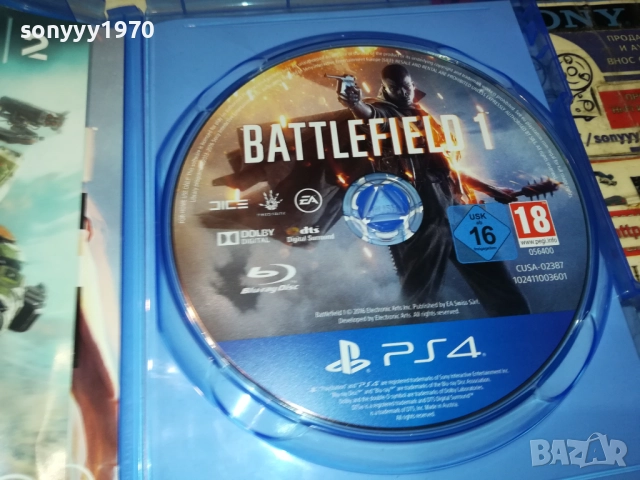 SONY PS4 GAME BATTLEFIELD 1 0610251301, снимка 14 - Игри за PlayStation - 51960656