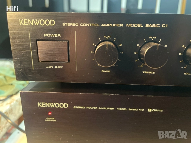 Kenwood basic c-1 basic m-2, снимка 2 - Ресийвъри, усилватели, смесителни пултове - 52467991