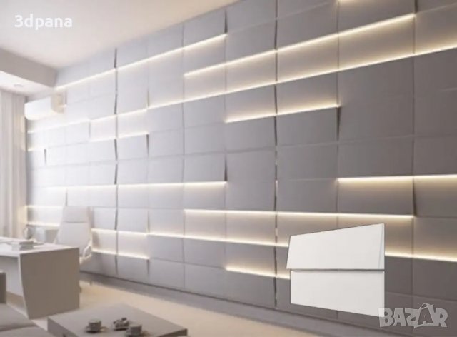 	3Д LED ПАНЕЛИ, декоративни облицовки за стени, облицовъчен камък, 0073, снимка 6 - Облицовки - 39795256