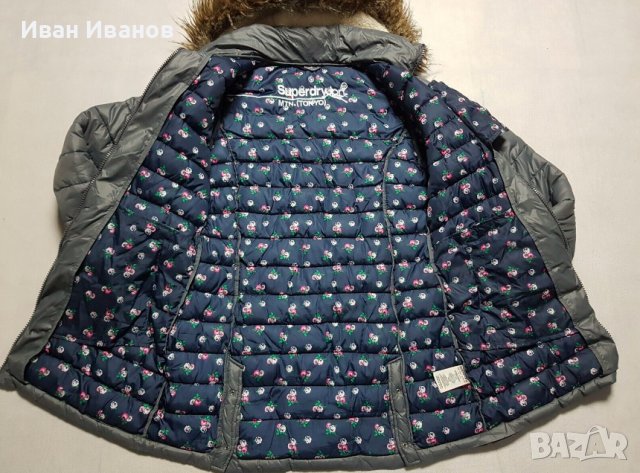 дълго  яке  SUPERDRY MOUTAIN  размер М-Л, снимка 4 - Якета - 40015797