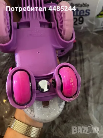 Детски ролкови кънки Byox - Little Beetle Violet Girl, снимка 4 - Ролери, кънки - 55985440