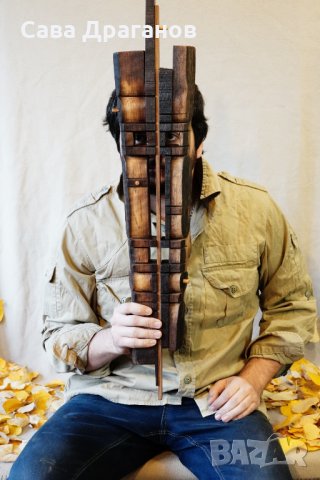 Маска за стена изработена от американски орех, снимка 15 - Други - 30758914