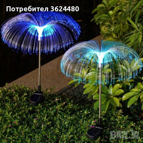 Медуза соларна лампа, снимка 15 - Соларни лампи - 42836069